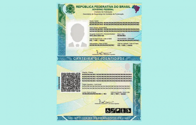 identidade 400x255 - Dez milhões de brasileiros têm a nova Carteira de Identidade Nacional