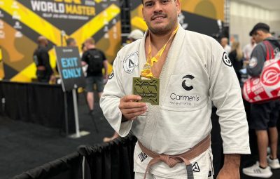 Bruno Altoe Foto  Arquivo Pessoal 400x255 - Bruno Altoé conquista a medalha de bronze no Mundial de jiu-jitsu nos Estados Unidos