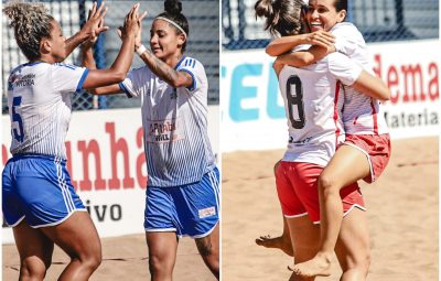 Estadual Feminino 400x255 - Vitória e Anchieta são os finalistas do Estadual Feminino de beach soccer 2024