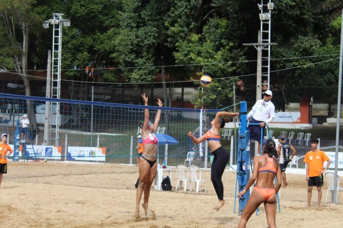 Brasileiro Interclubes de vôlei de praia sub-17 acontece até domingo (4), no Clube AEST