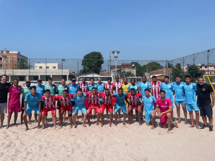 Anchieta goleia Marataízes e classifica Cariacica no Estadual Masculino de beach soccer