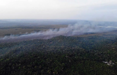 queimadas 400x255 - Fumaça de queimadas atinge cidades de dez estados