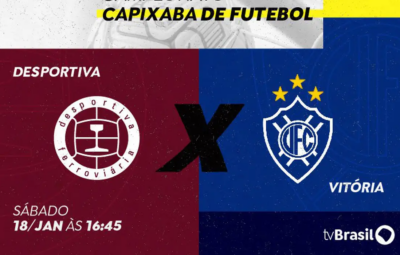 futebol capixaba 400x255 - Campeonato ES: TV Brasil transmite Desportiva Ferroviária x Vitória