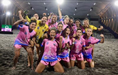 Cali BSC vs Sao Pedro Americas Winners Cup ESA 2024 01122024 01 1 400x255 - São Pedro faz história no esporte capixaba e vira potência do beach soccer mundial